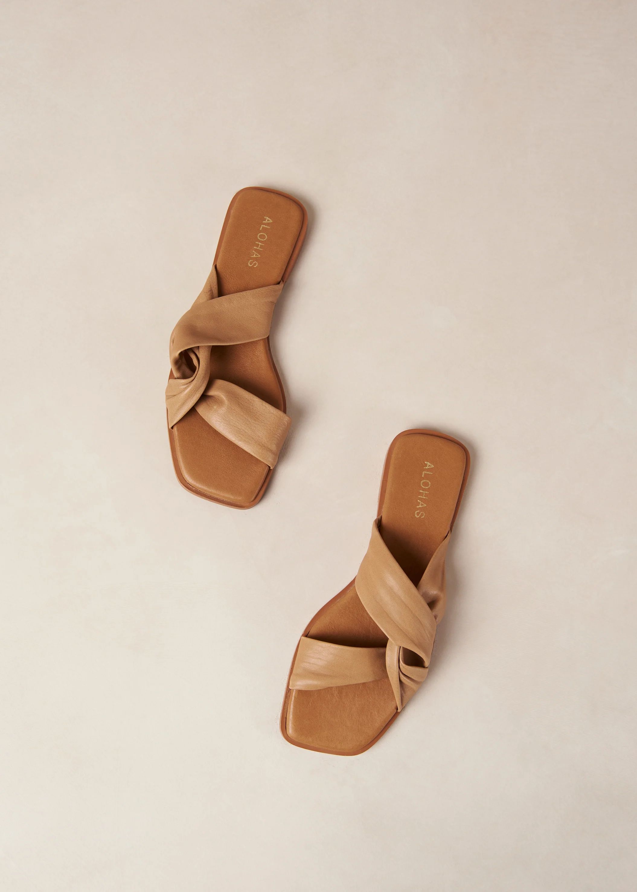 Nomad - Brown Leather Sandals | ALOHAS | Alohas FR