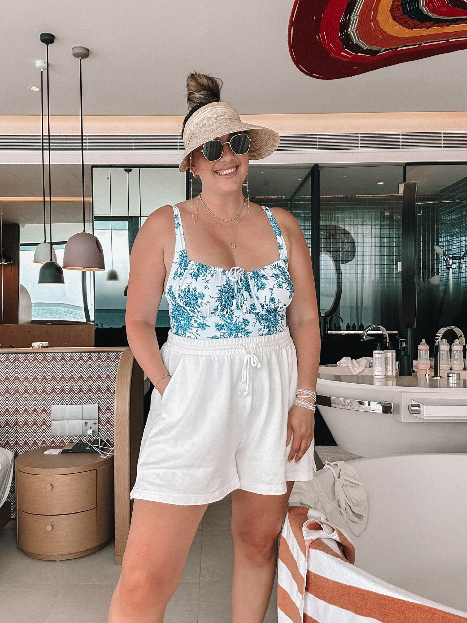 Vacation outfit day 1! Wearing a tts XL! 

#LTKSwim #LTKStyleTip #LTKSeasonal