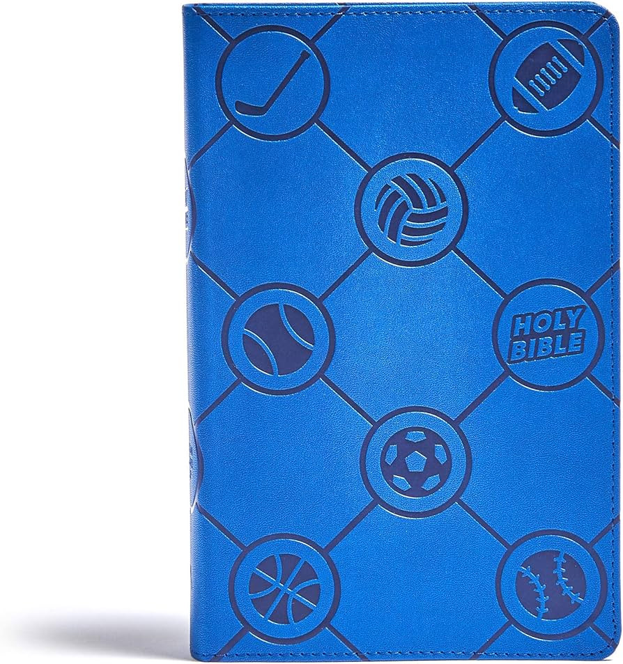 CSB Kids Bible, Sports LeatherTouch, Red Letter, Presentation Page, Study Helps for Children, Ful... | Amazon (US)