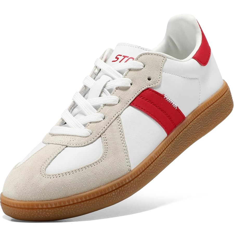 STQ Orthopedic Retro Low Top Sneakers Women Fashion Tennis Skate Shoes | Amazon (US)
