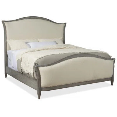 5805-90866-96 Hooker Furniture King Upholstered Bed- Speckled Gray | Perigold