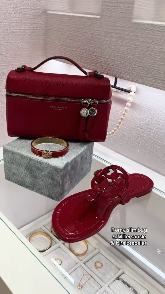 Romy slim bag 
Kira bracelet and Kira bra
Red 
Perfect match wow

#LTKgrwm #LTKMothersDay #LTKxAerie