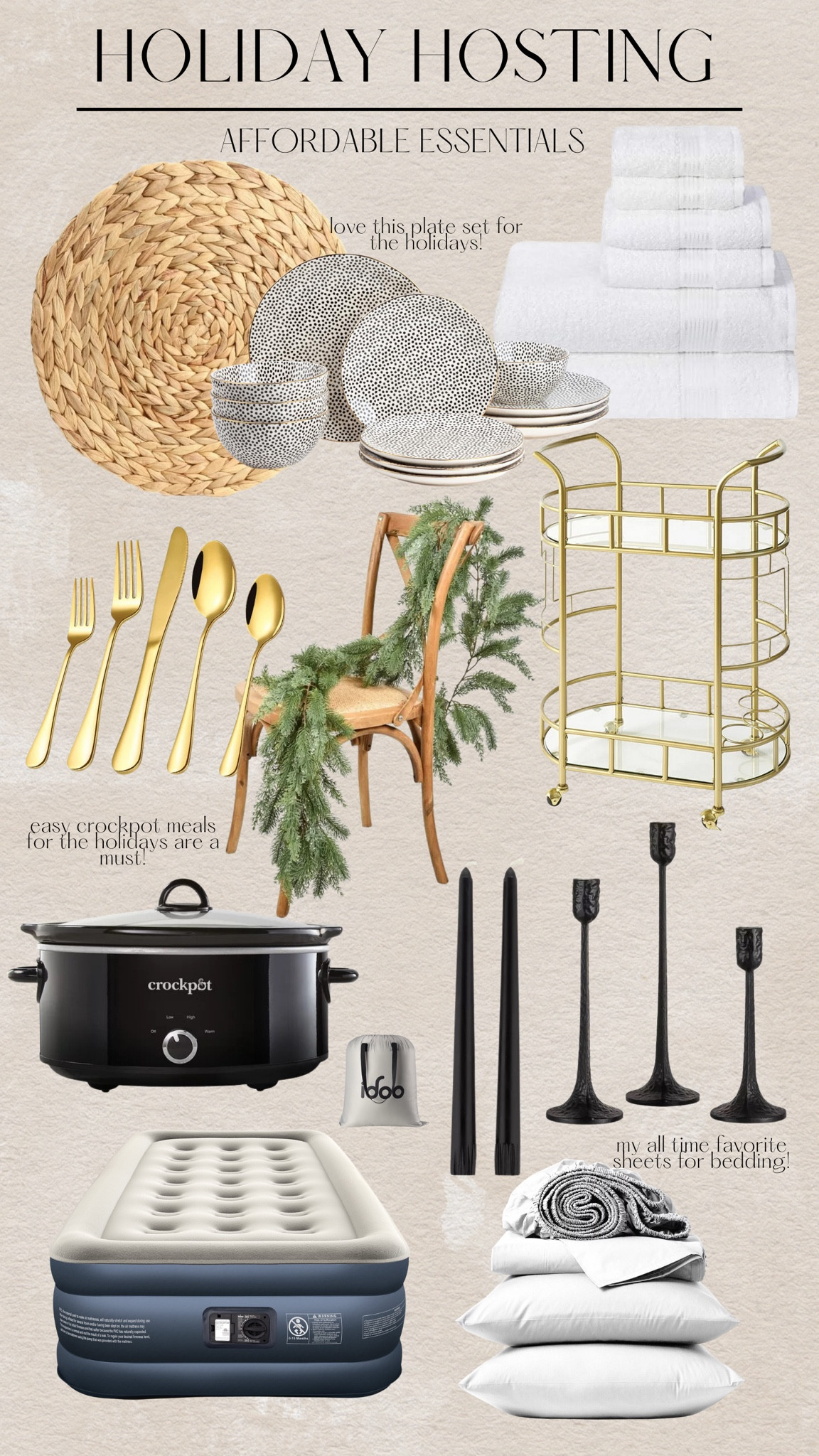 Can’t wait to host for the holidays! Affordable essentials for this holiday season— all under $100 Sale @Walmart #WalmartPartner

#LTKHoliday #LTKHolidaySale #LTKsalealert