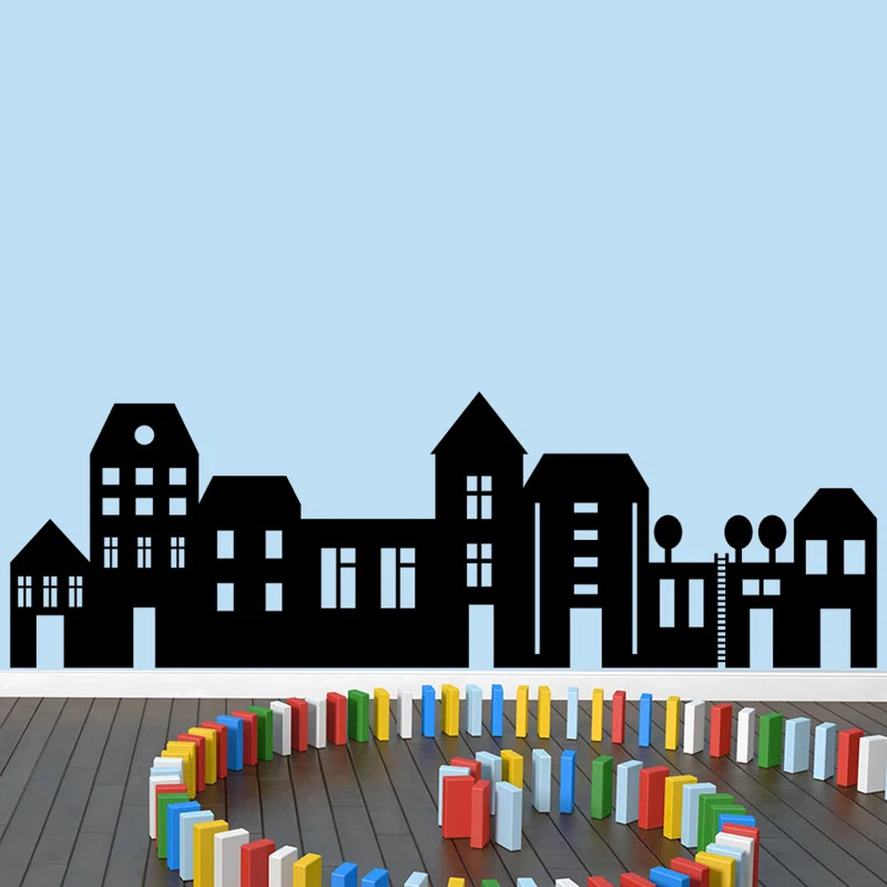 Scenic & Cityscapes Non-Wall Damaging Wall Decal | Wayfair North America