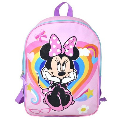 Disney Pink Minnie Mouse 16" School Backpack For Girls | Target