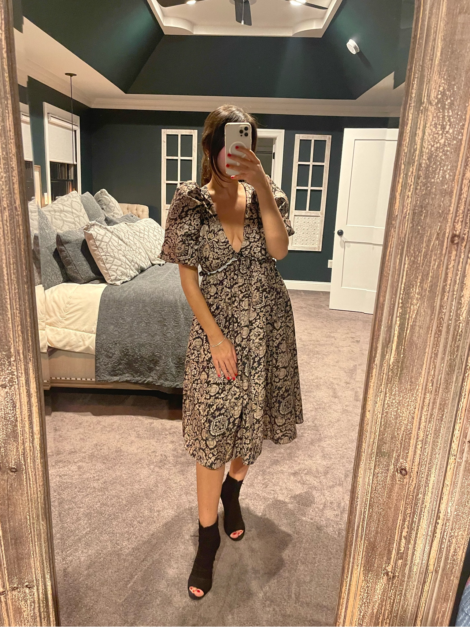 The perfect puff sleeve midi ✨ perfect to dress up or down for the holidays!

•
•
•
•
•
Booties, open toe, holiday heel, embellished, pointy toe, midi bootie, over the knee, suede, black, glitter, sequin, midi dress, puff sleeve, atr, Nordstrom, Neiman Marcus, Saks of fifth, sale, mini dress, skirt , Black Friday, Stuart weitzman, sock bootie, Marc fisher, glitter, holiday party, work oarty

#LTKSeasonal #LTKHoliday #LTKstyletip