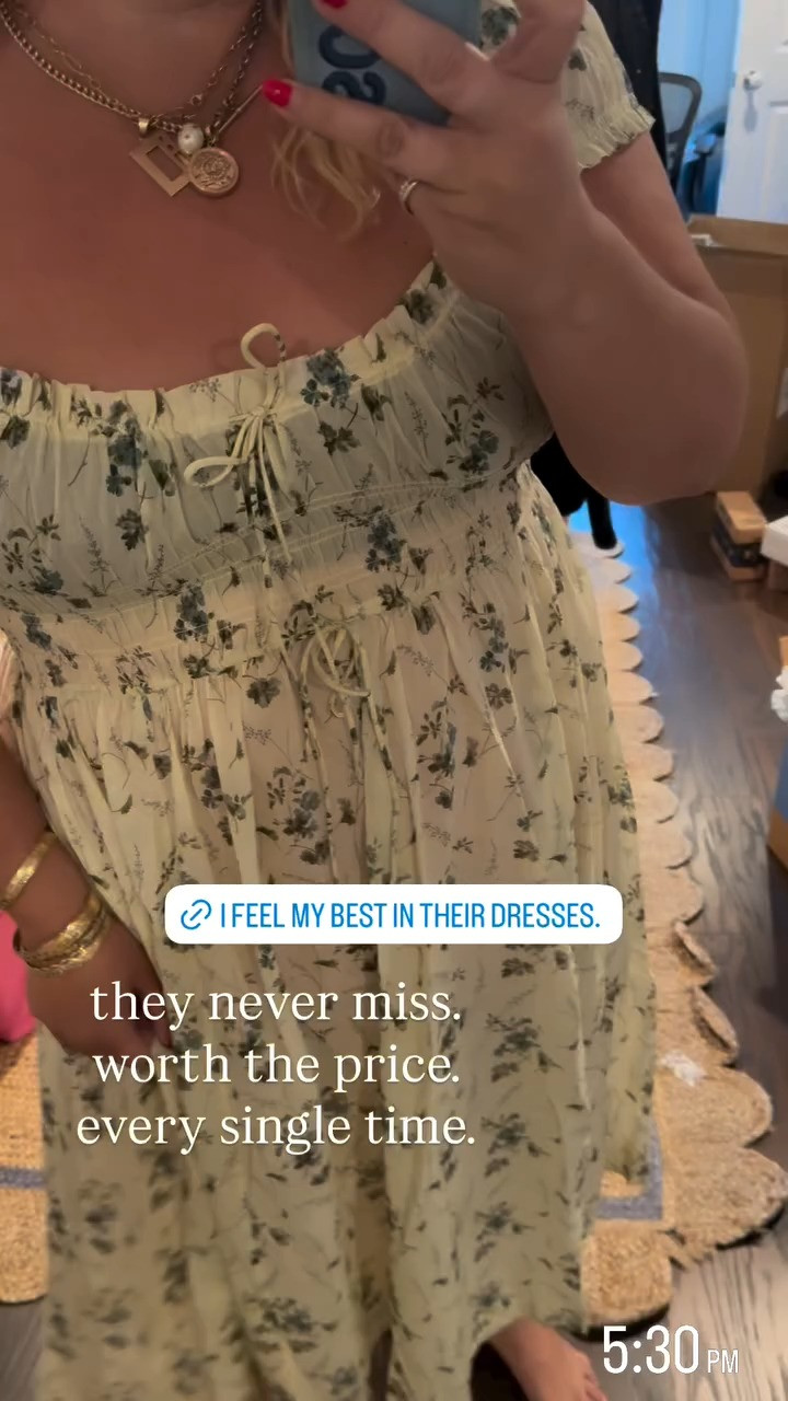 I always feel the best in Doen dresses... they never miss 

 