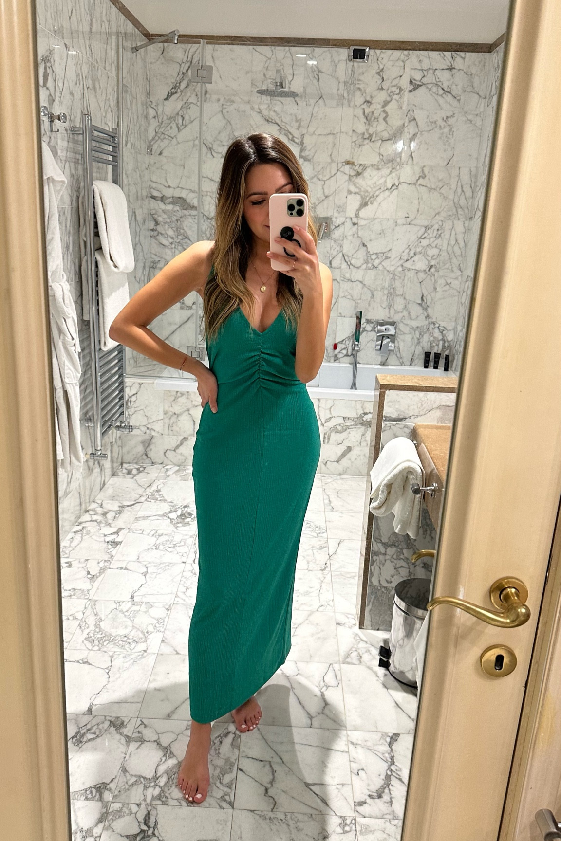 Love this free people dress that’s comfy and flattering! Can easily be dressed up or down 

#LTKSeasonal #LTKFind #LTKtravel