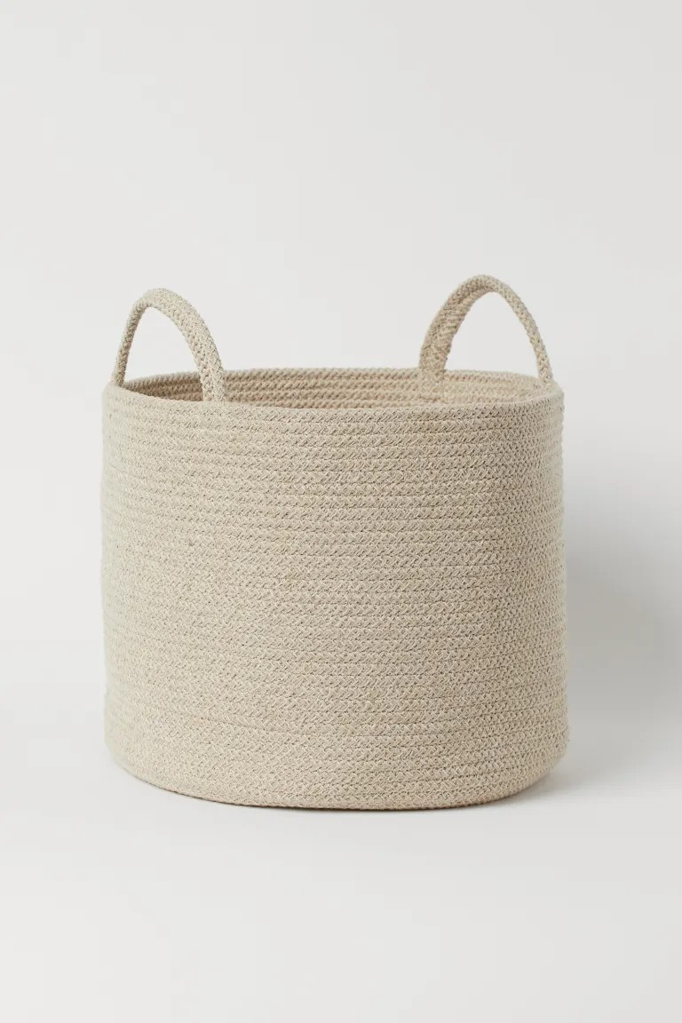 Cotton Storage Basket | H&M (US + CA)