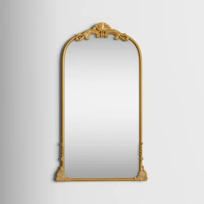 Hessie Ornate Iron Wall Mirror | Wayfair North America