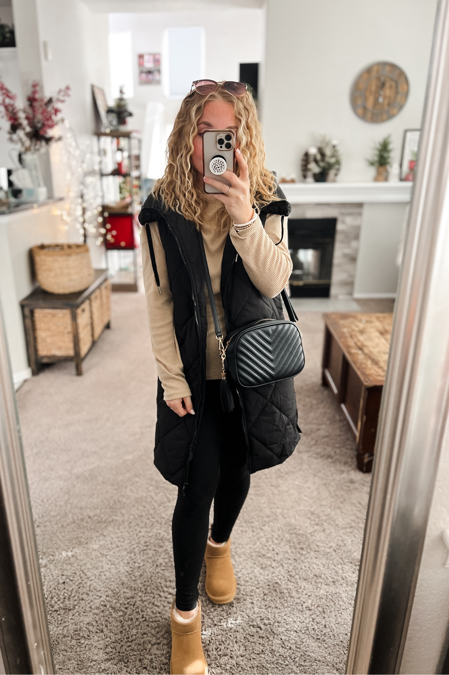 How to style a long length puffer vest for the Fall | Paired with a beige long sleeve top, leggings, crossbody bag, and short faux fur ankle boots (went up half a size). Everything else fits TTS. 


//Fall outfits 2024, fall fashion finds,petite fashion, casual mom outfit ideas, fall outfit amazon, amazon outfit ideas, casual outfit ideas, outfit inspo, casual fashion, amazon fall fashion,  casual outfit fall, cute casual outfit, outfit ideas fall, amazon shoes, amazon bag, purse, size 4-6, casual fall outfits, casual outfit ideas everyday, fall tops, fall shoes, fall bags #ltkfindsunder100 #ltksalealert #ltkseasonal 

#LTKFindsUnder50 #LTKShoeCrush #LTKStyleTip
