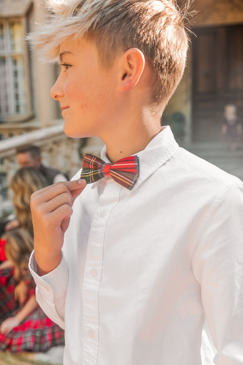 Holiday Plaid Bow Tie | Ivy City Co