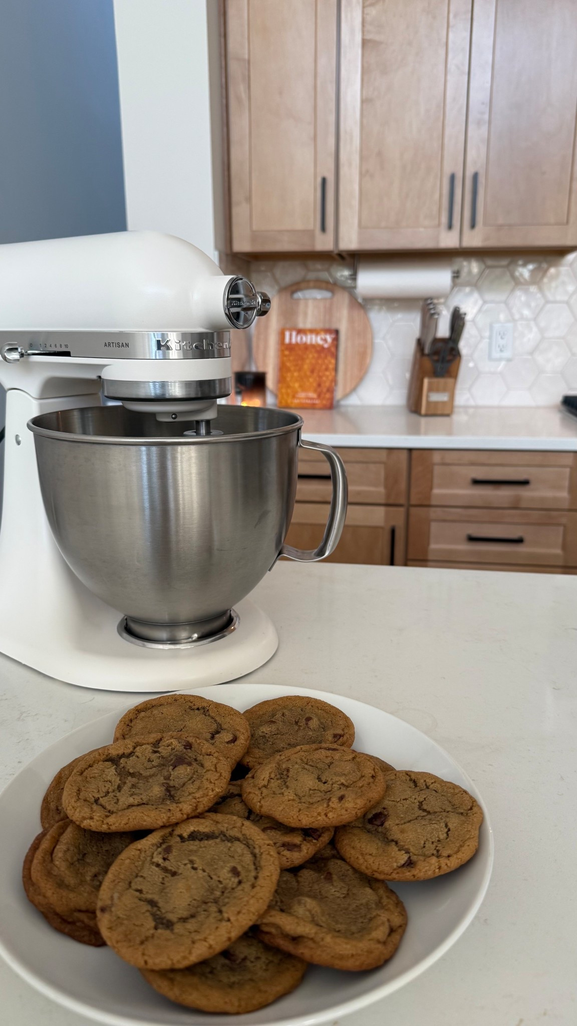 Sharing my homemade cookie recipe results! 🍪 They came out so good! I used my KitchenAid stand mixer, which makes baking so much easier. 

#LTKGiftGuide #LTKU