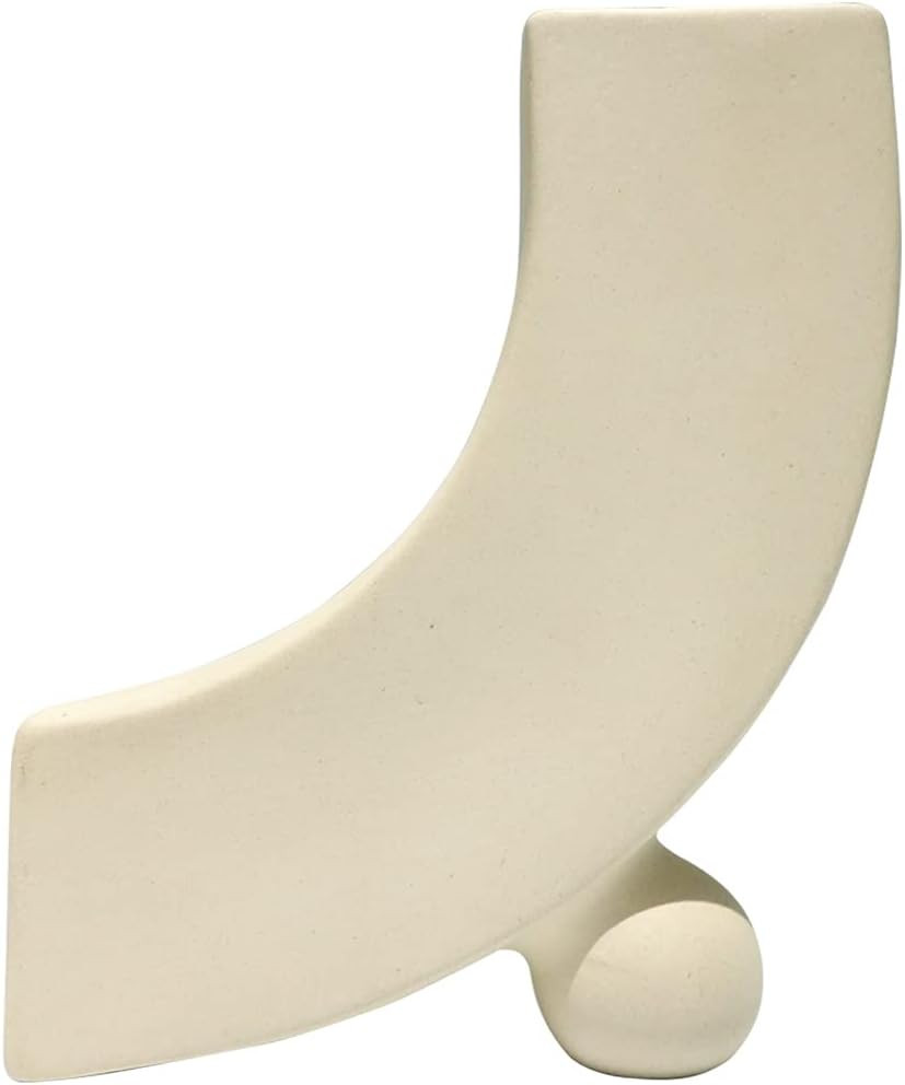 Sivya Modern Ceramic Vases Farmhouse Vase Nordic Minimalism Style Decoration for Natural Dried Fl... | Amazon (US)