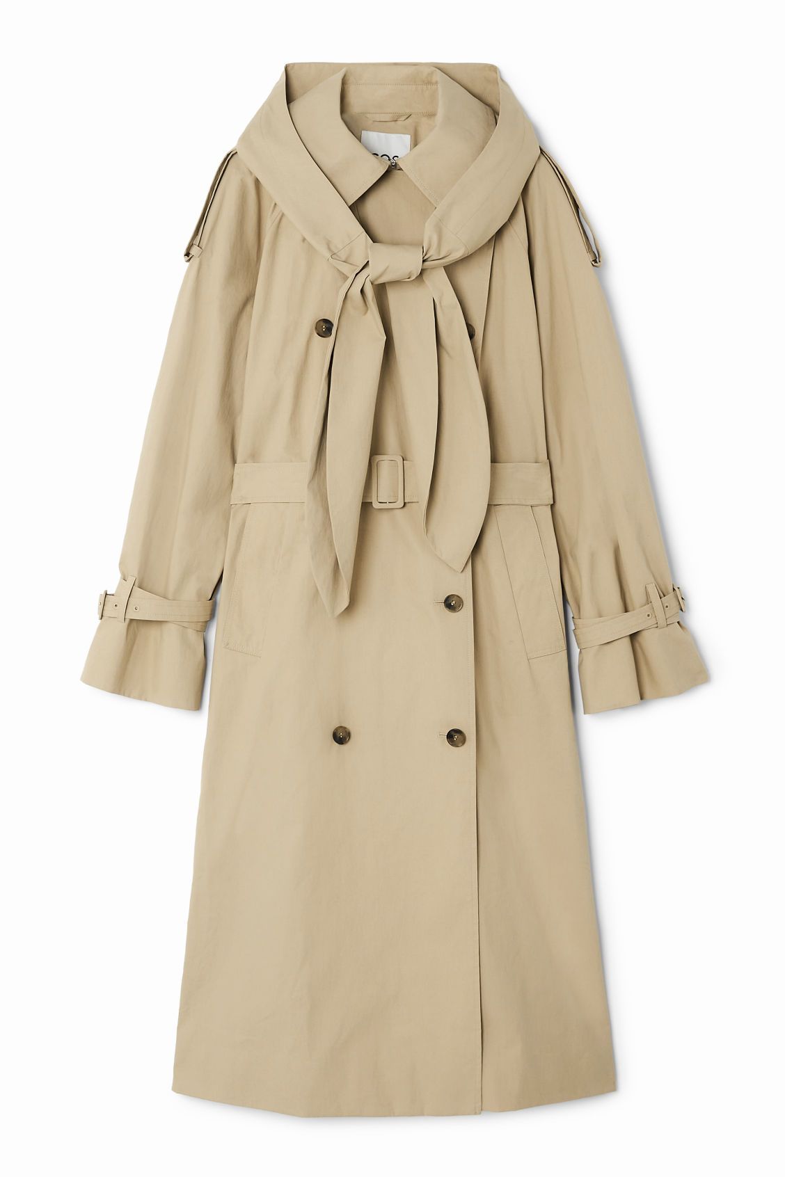 HOODED TRENCH COAT | COS UK