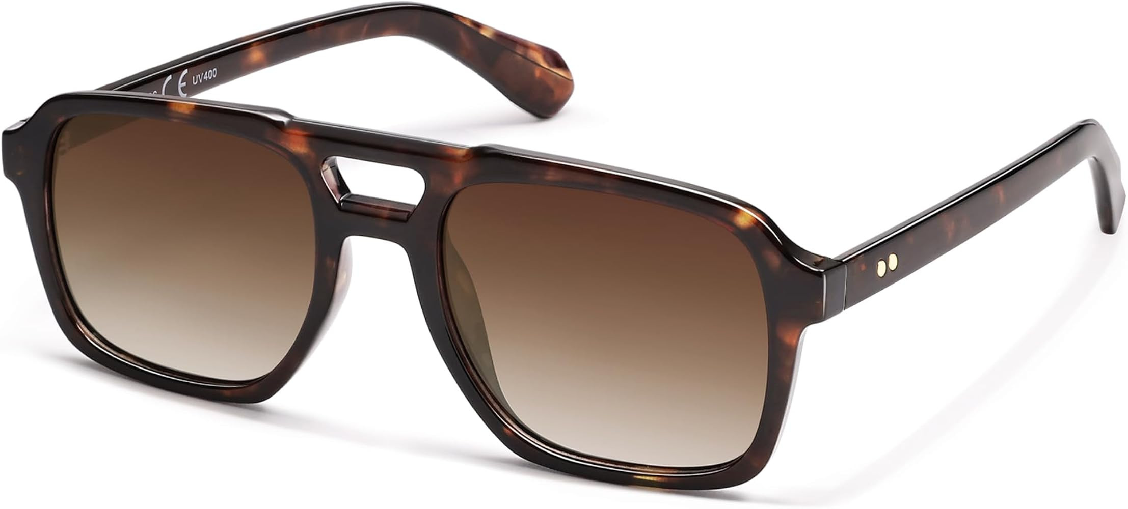 SOJOS Retro Aviator Polarized Sunglasses For Women Men Womens Oversized Thick Square Vintage 70s ... | Amazon (US)