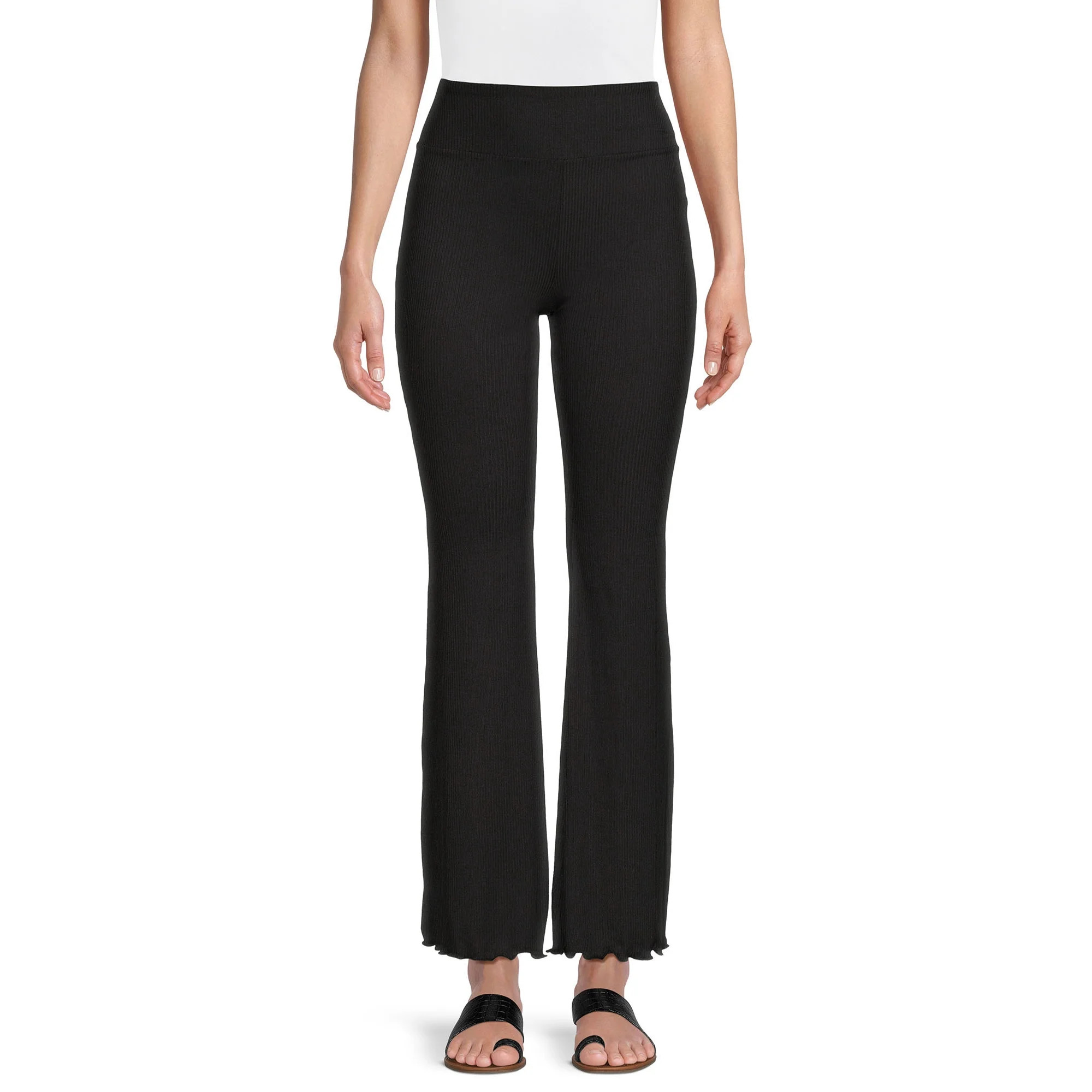 NO BOUNDARIES FLARE PANT RIB | Walmart (US)