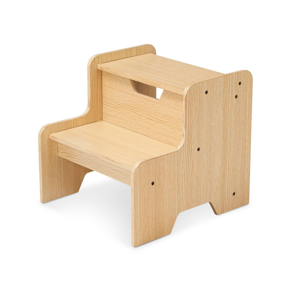Melissa & Doug Wooden Step Stool - Natural | Target