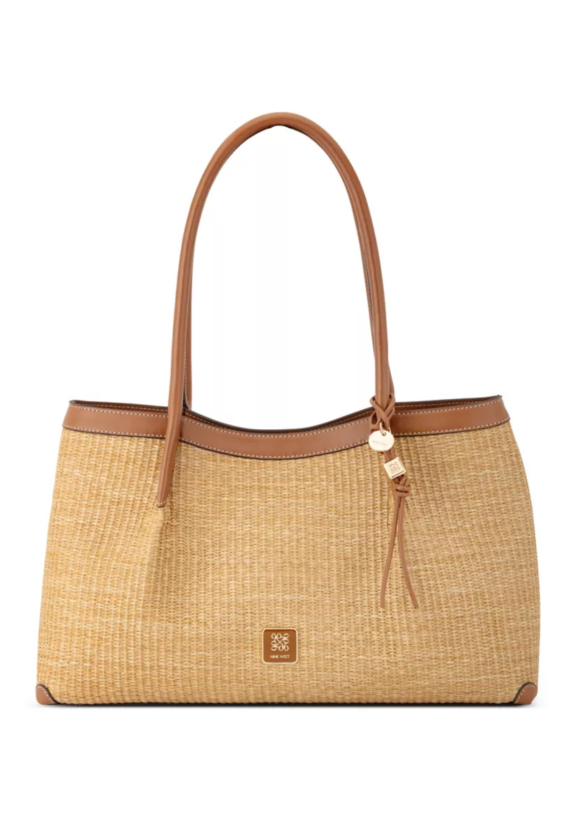 Sullivan Straw Carryall Tote Shopper | Belk