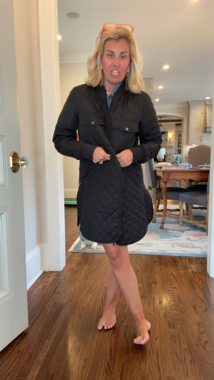 Nordstrom sale brought back this Zella jacket in 3 colors this year. The new version has a cinched waist which is going to be so flattering. Another wish list from Rebecca….ha! Now I’m going to order one!

#LTKdayinmylife #LTKmorningroutine #LTKmomlife
