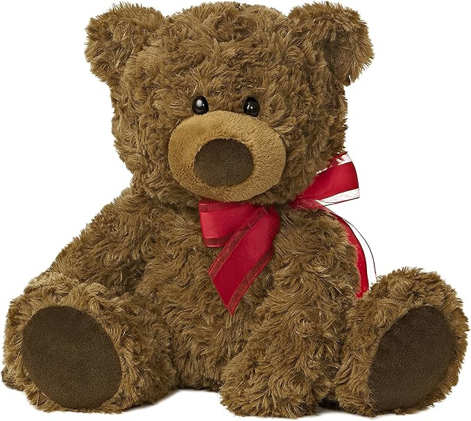 Aurora® Snuggly Coco Bear™ Stuffed Animal - Comforting Companion - Imaginative Play - Brown 13... | Amazon (US)