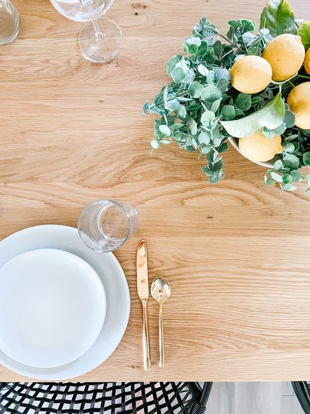 A refreshing take on dinnerware. ✨

Gold spoons, neutral plates, table setting, table ideas, grey plates, stoneware 


#LTKhome