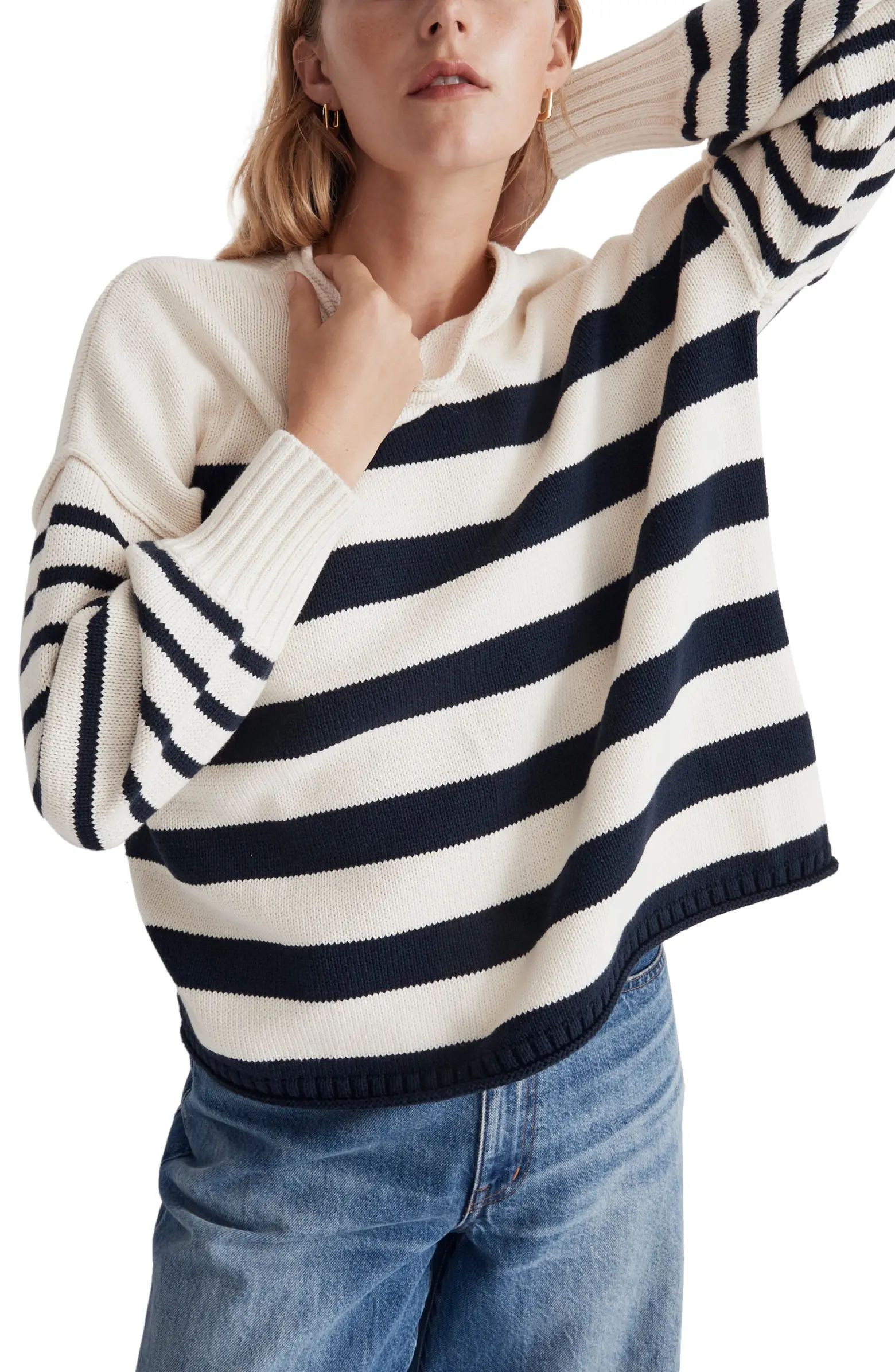 Conway Mixed Stripe Pullover | Nordstrom Rack