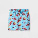 Toddler Boys' Lobster Print Swim Trunks - Cat & Jack™ Blue | Target