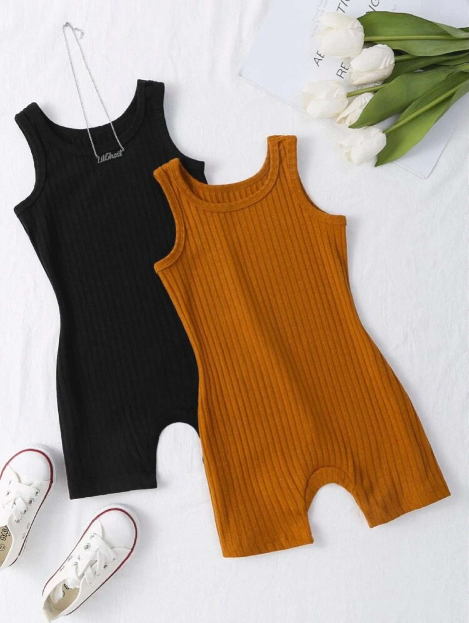 Toddler girl’s ribbed onesies 

#LTKbaby #LTKunder100 #LTKkids