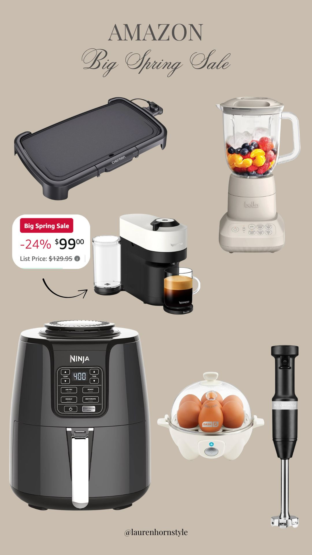 Amazon Big Spring Sale- Kitchen finds!

Kitchen appliances, cooking appliances, coffee maker, espresso maker 

 #LTKSeasonal #LTKHome #LTKSaleAlert