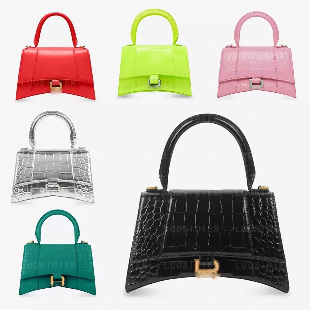 Women's men hourglass Handle fashion crossbody Bags Clutch flap tote leather pochette Luxury Desi... | DHGate