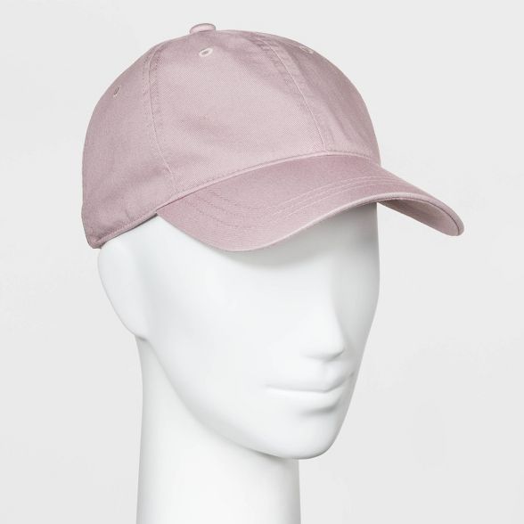 Women's Cotton Baseball Hat - Universal Thread™ Rose One Size | Target