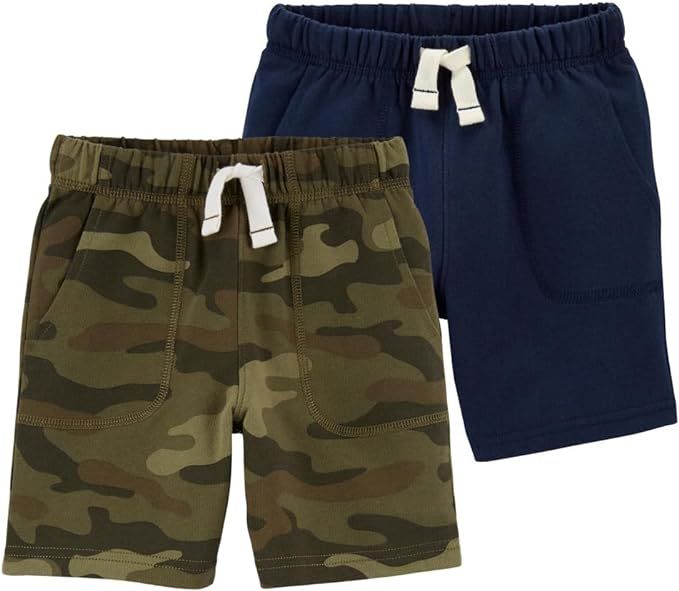 Carter's Boys' 2-Pack French Terry Shorts | Amazon (US)