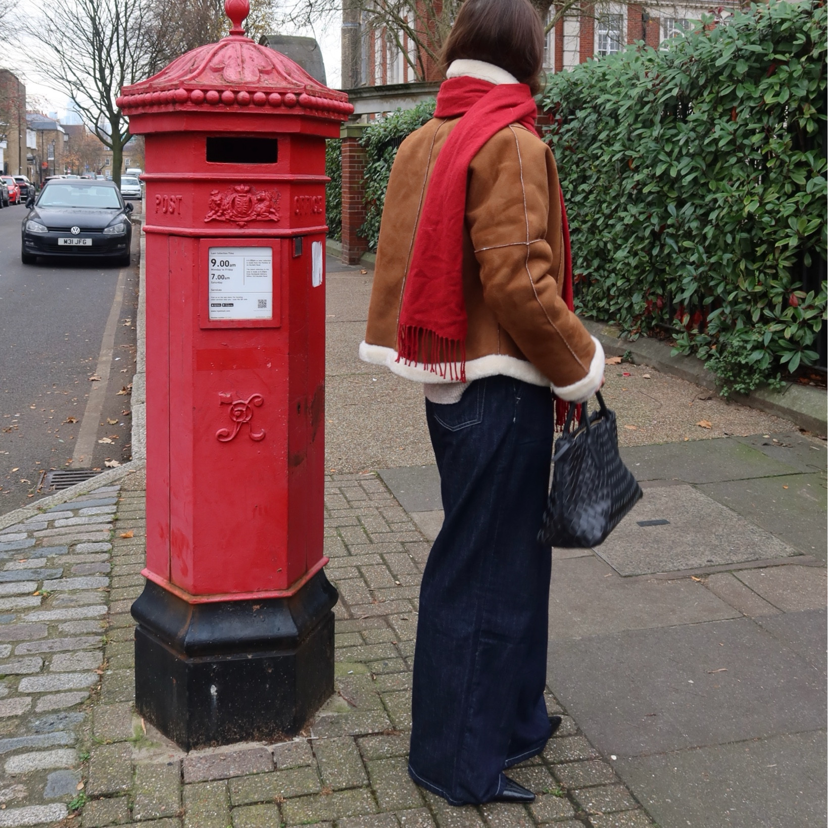 Red scarf
Winter outfit 

#LTKuk #LTKwinter #LTKeurope