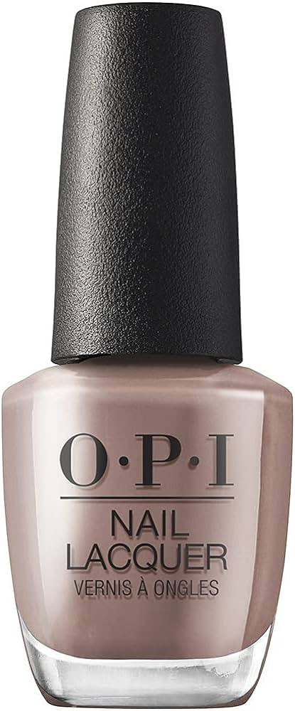 OPI Nail Lacquer Nail Polish | Opaque Dark Brown Crème Chip Resistant Nail Polish | Fast Drying,... | Amazon (US)
