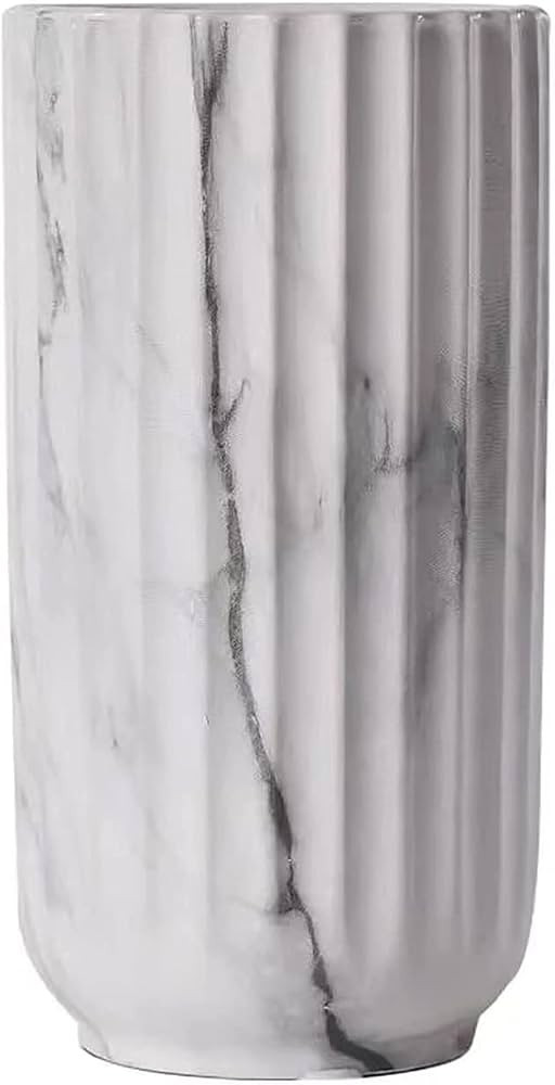 Ceramic Decorative Vases White/Gold/Marble Vase Small Modern Style Flower Vase for Home Living Ro... | Amazon (US)
