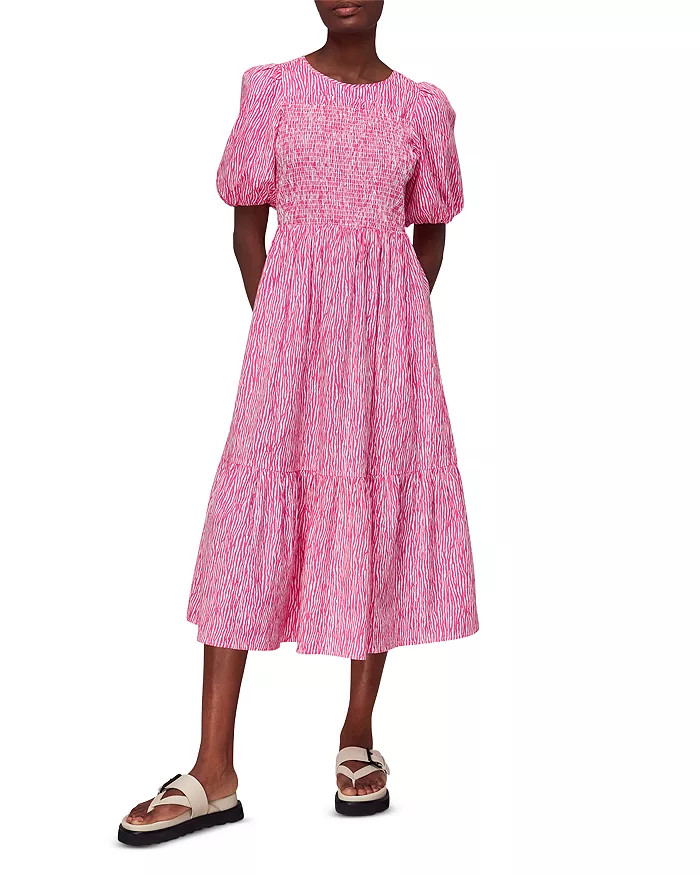 Uneven Lines Midi Dress | Bloomingdale's (US)