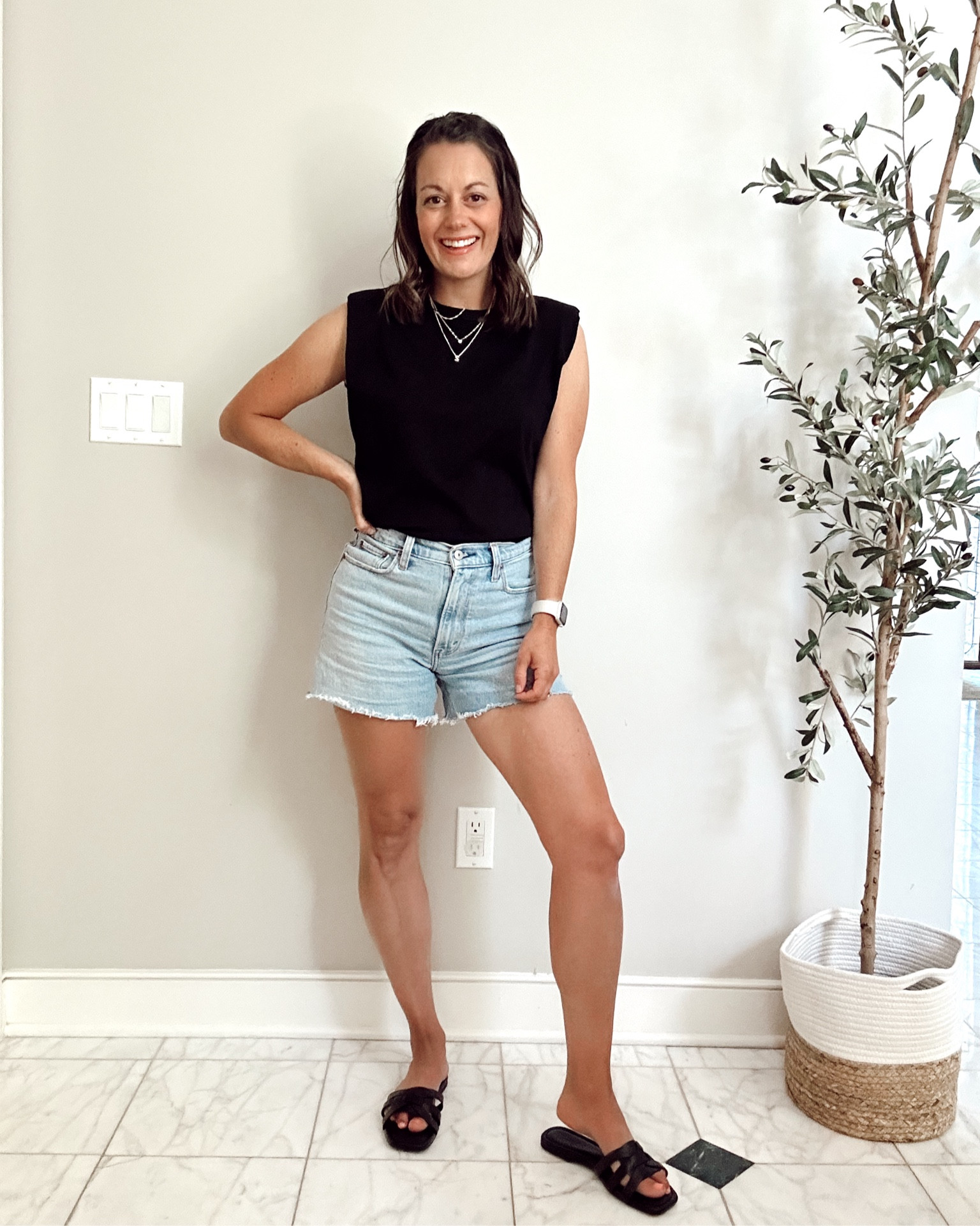 Amazon tank runs true to size and it so stretchy! Comes in a ton of color options.  Shorts are from Abercrombie and run a tad small. 



#LTKstyletip #LTKover40 #LTKfindsunder50