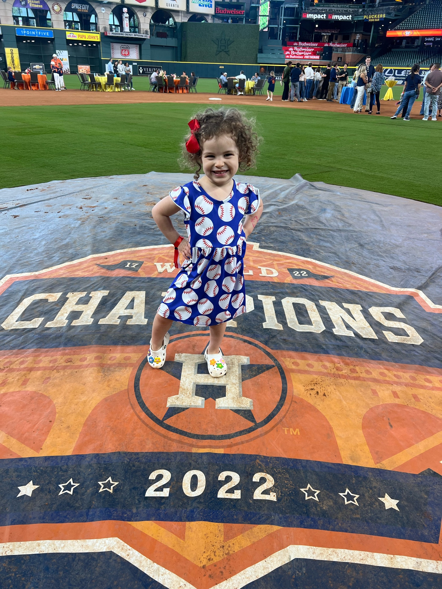 what did I create - still living in her baseball dress #baseballsister #baseballkid 

#LTKkids