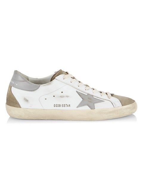 Golden Goose Super-Star Leather Sneakers | Saks Fifth Avenue