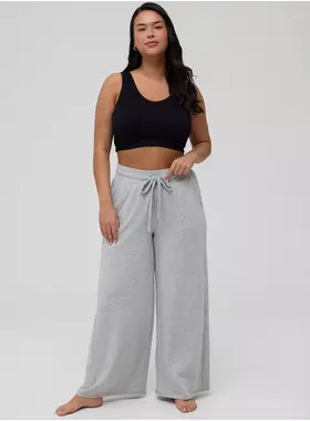 Lightweight French Terry Wide Leg Lounge Pant | Torrid (US & Canada)