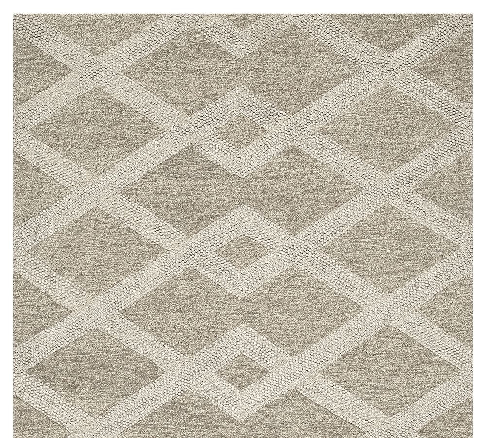 Chase Textured Hand-Tufted Wool Rug | Pottery Barn (US)