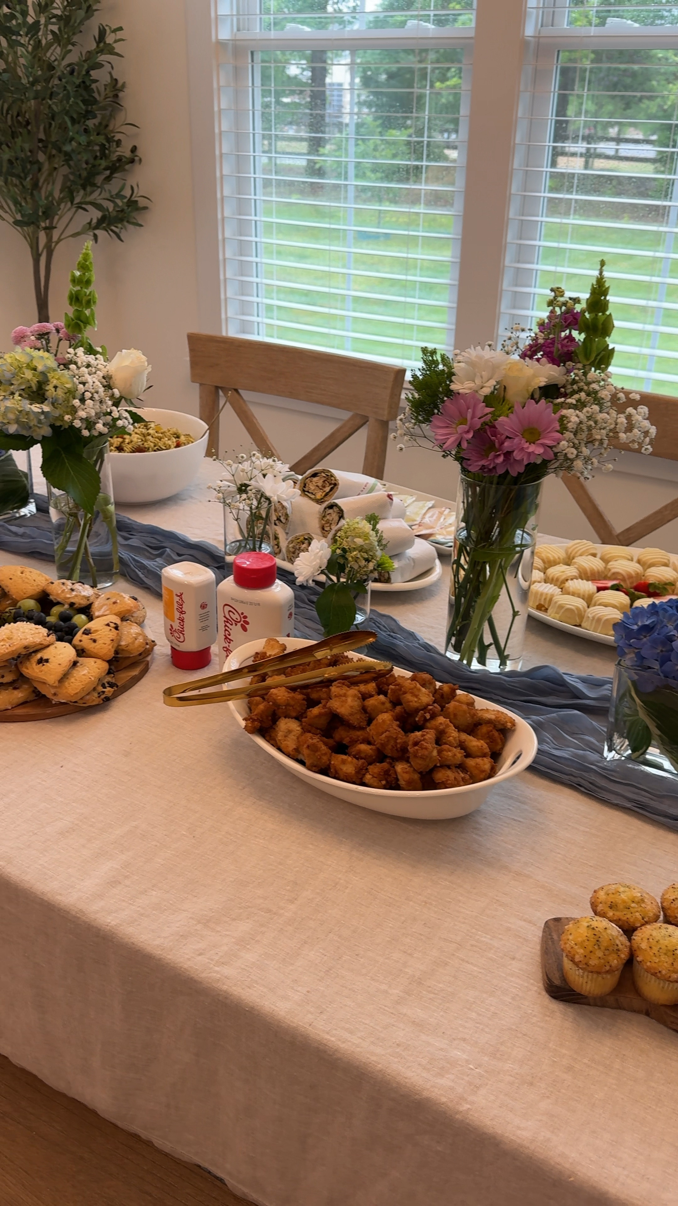 Baby shower food display 🫶🏼🌿🍼 

#LTKHome #LTKParties #LTKFindsUnder50
