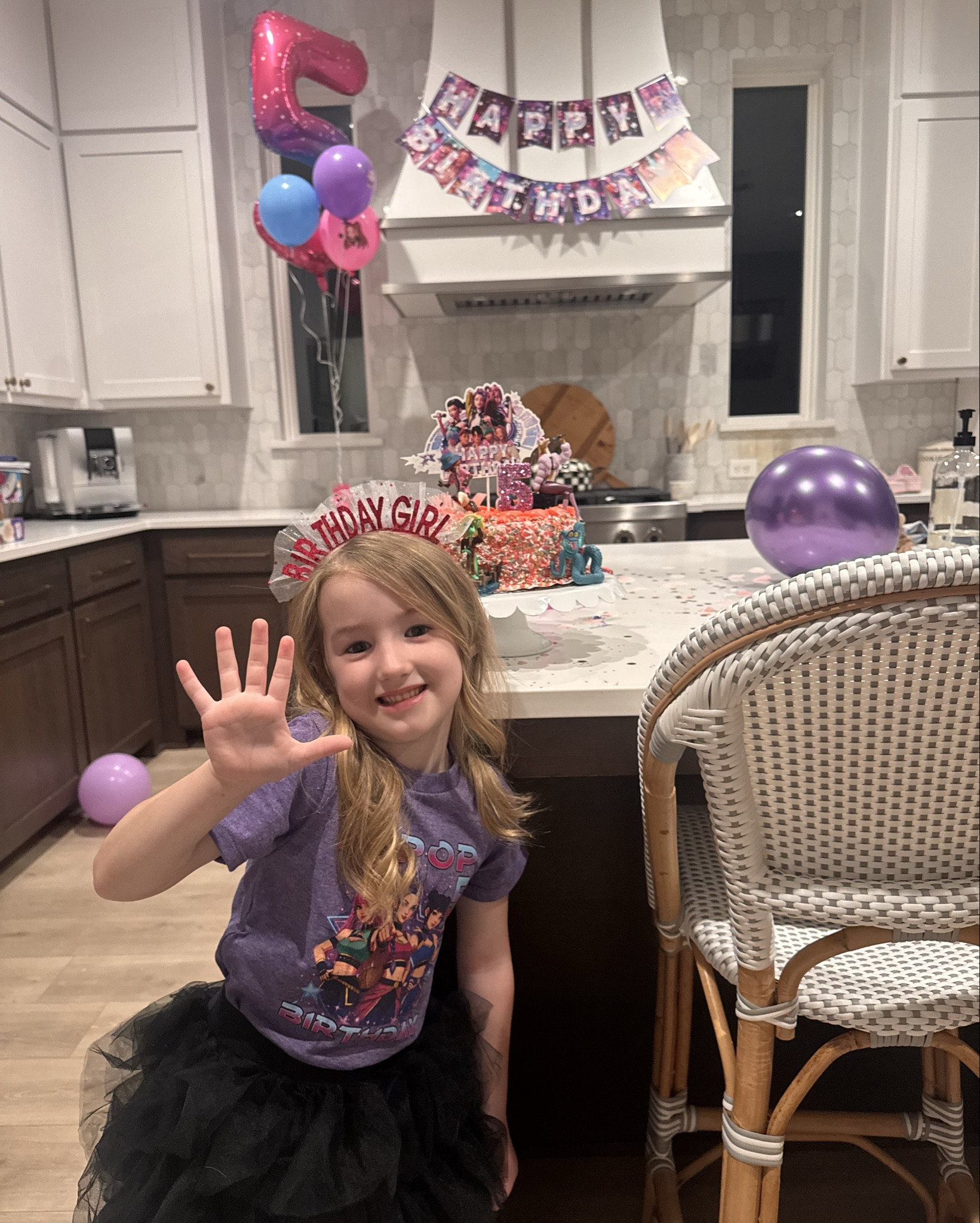 Tatum is 5! 🩷 I linked all her birthday decorations, her K pop outfit and all the gifts we gave her! ✨

#kpop #demonhunters #huntrix #amazon #five #5 #birthday #party #girls #kids #birthdaygirl #pink #purple #birthdayparty #momlife 

#LTKHome #LTKKids #LTKmomlife