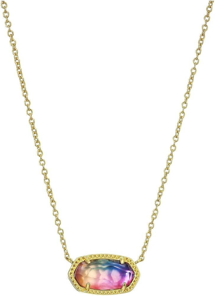 Kendra Scott Elisa Pendant Necklace for Women, Fashion Jewelry, 14k Gold-Plated | Amazon (US)