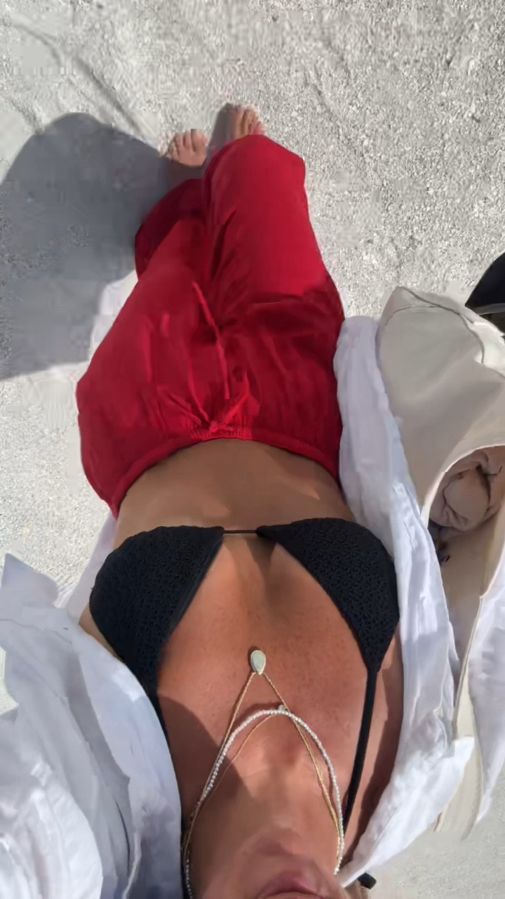 Buy One. Get One 50% OFF @abercrombie sale. Beach Day Fit 🏖️ @Aritzia white linen shirt paired with @abercrombie bikini and red linen pants. 

Wearing small in all. 

beach outfit, bikini top, black bikini, crochet bikini, linen pants, red linen pants, white linen shirt, beach coverup, vacation outfit, resort wear, summer style, Abercrombie swim, Aritzia linen, coastal style, summer OOTD, beach look, vacation style, swimsuit cover up, beach to lunch​​​​​​​​​​​​​​​​


#LTKSeasonal #LTKSwim #LTKSaleAlert