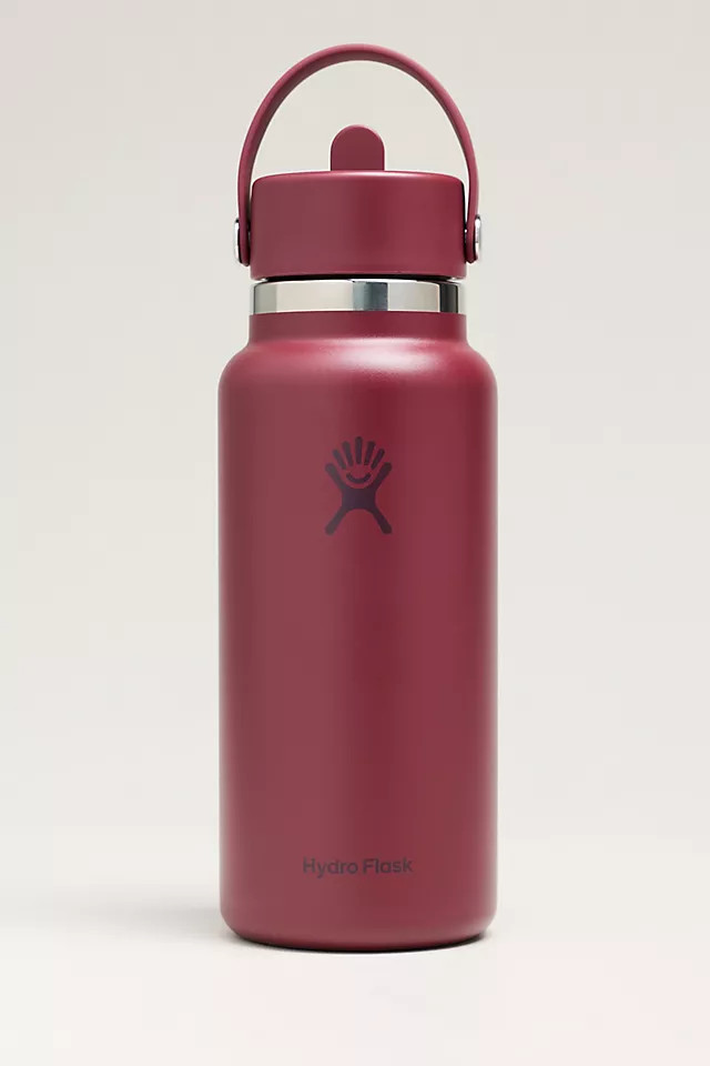 32 oz. Wide Mouth with Flex Straw Cap Water Bottle | Anthropologie (US)