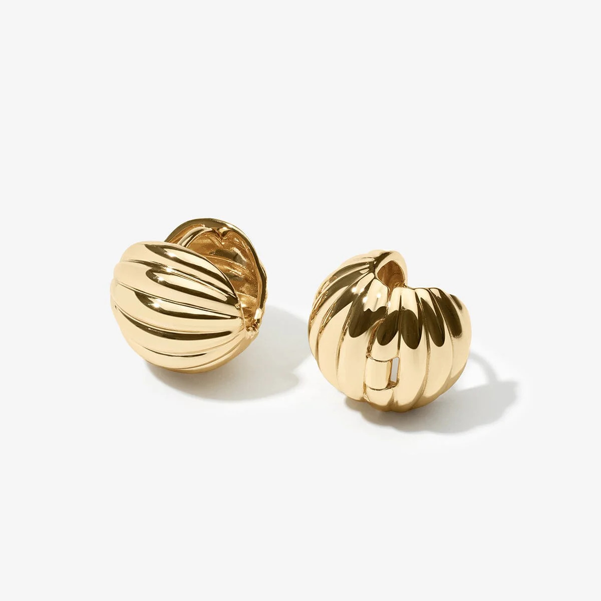 Klaus ball huggie earrings | Adornmonde