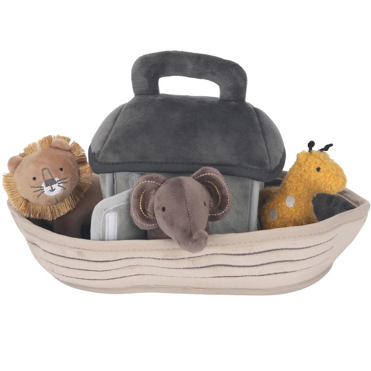 Lambs & Ivy Baby Noah Interactive Plush Boat/Ark with Stuffed Animal Toys | Target