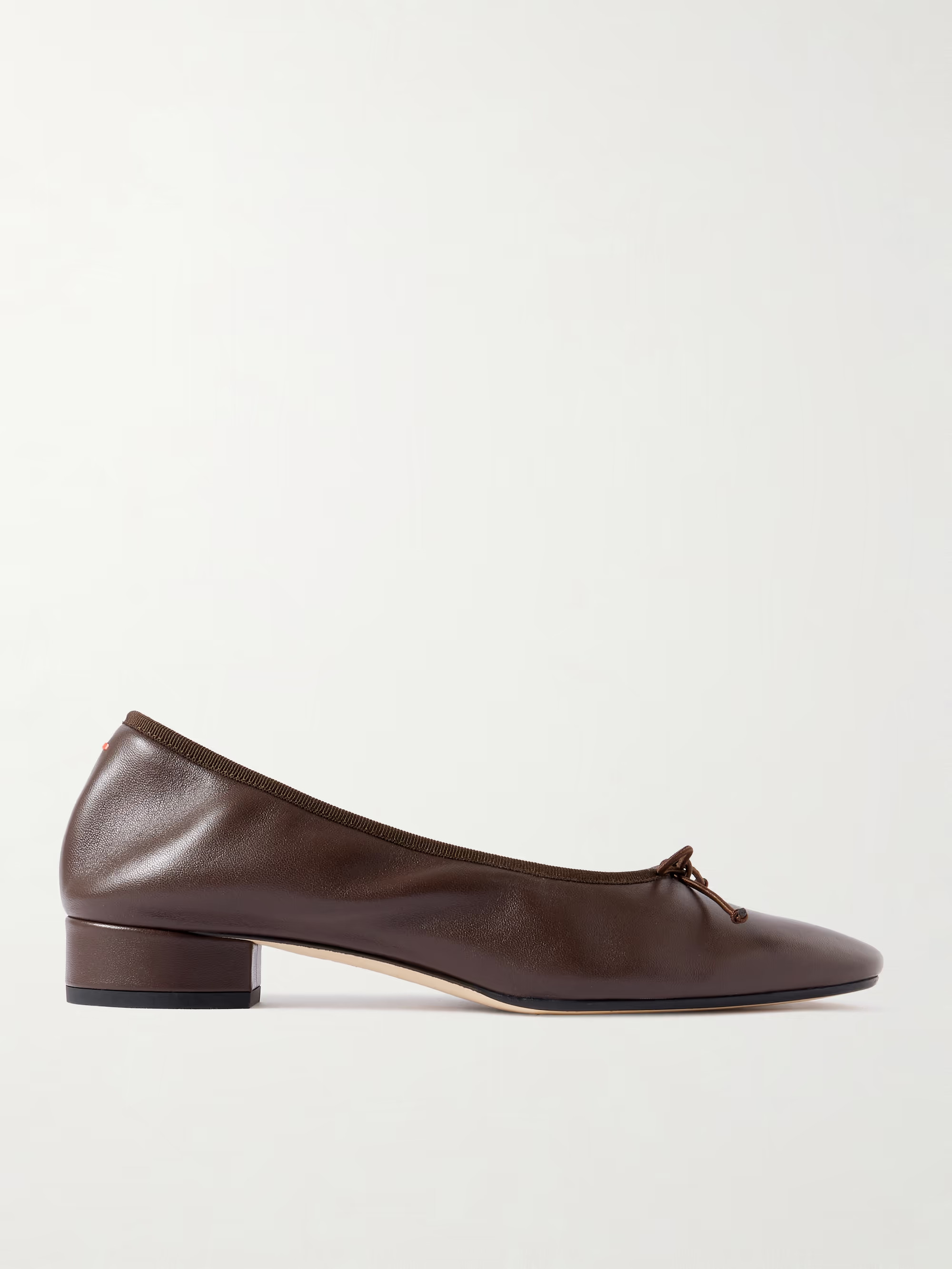 Onda bow-detailed leather pumps | NET-A-PORTER (US)